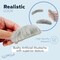 4E's Novelty Old Person Costume Glasses for Kids Adults Gold Rectangular Fake Eyeglasses Old Lady Glasses for 100th Day of School Costume Dress Up Accessory